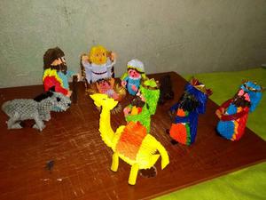 Pesebre en Origami3d