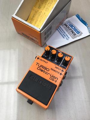 pedal para guitarra boss ds2, turbo distorcion