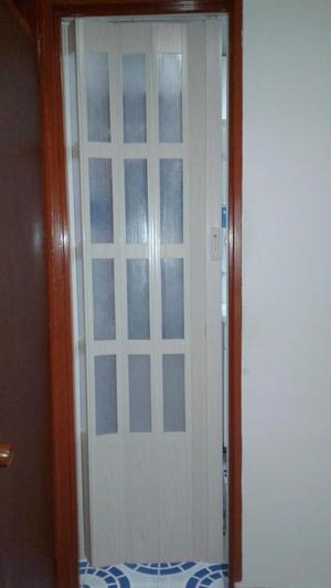 VENDO BARATAS 3 Puertas plegable PVC blanco 90x240cm