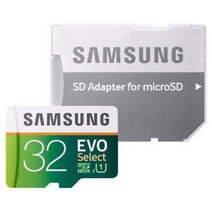 Memoria Microsd Samsung Evo Select 32gb 95mb/s Uhs La+rapida