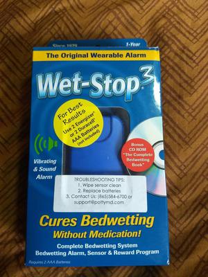 Wet Stop, Alarma Enuresis