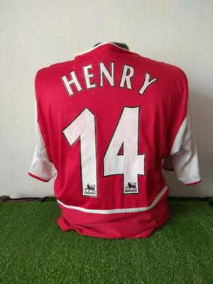 Camiseta Arsenal Henry  Local $ Talla Xl