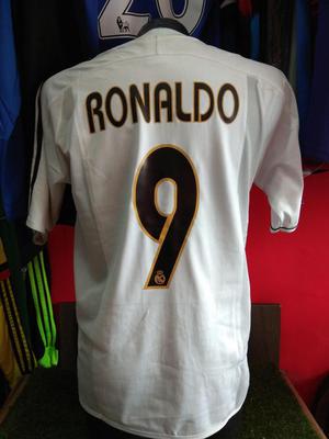 Camiseta Real Madrid Galacticos Ronaldo $