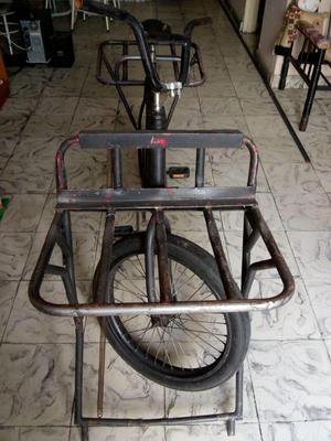 Bicicleta de carga DOBLE PARRILLA
