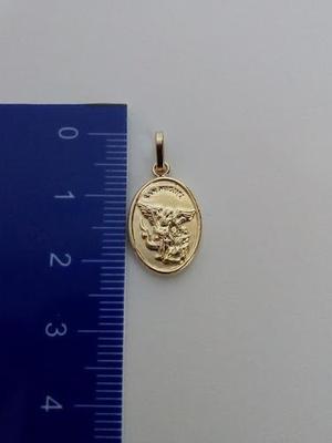 Dije Medalla San Miguel Arcangel Protector Oro/joya 00010