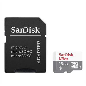 Sandisk Ultra, Tarjeta Micro Sdhc 16gb, Uhs-i, C10, 80mb/s