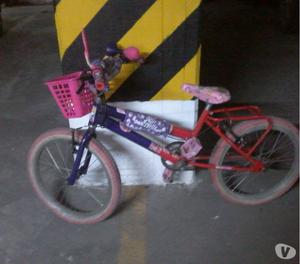 Vendo bicicleta para niña