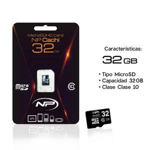 Memoria Celular Micro Sd 32gb Clase 10 Np Original Rapida