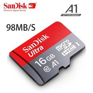 Memoria Micro Sd Sandisk 16g Clas10 A1 98mb Nintendo Switch