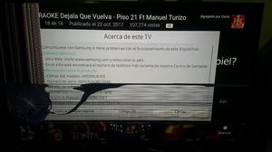 Tv Samsung de 55 Pantalla Golpeada