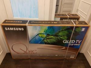 ultra HDTV 88 inch in carton new curved QLED