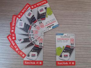 MICRO SD SANDISK 32 GB ORIGINAL CLASE 10 NUEVA SELLADA