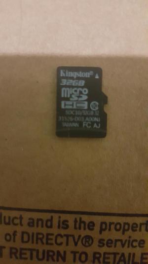 Memoria Micro Sd de 32gb Kingston
