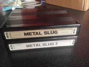 Metal Slug 1 Y 3 para Neogeo Mvs Origina