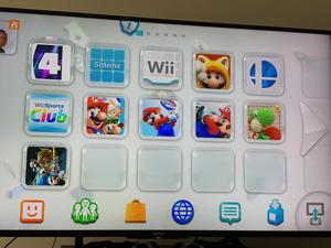 Nintendo Wii U 4 Controles Con Nunchuck Y Varios Juegos