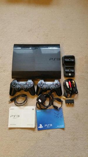 Playstation 3 Sony Ps3 2 Controles y Caja 500Gb Y Mas