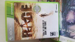 RAGE XBOX 360 JUEGO COMPLETO !!! wasteland sewer missions