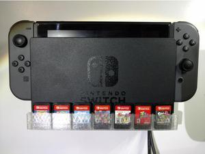 Soporte Pared Consola Nintendo Switch Plastico Resistente