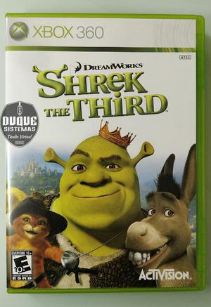 Videojuego Shrek The Third para Xbox 360