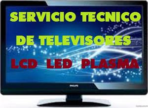 Servicio Técnico de Tvs Led Lcd Plasma