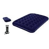 Combo Colchón Inflable Doble Best Way Almohada Inflador