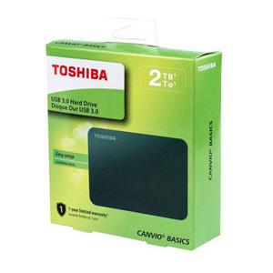 Disco Duro Externo 2tb Toshiba Original 3.0 Canvio Basic Usb