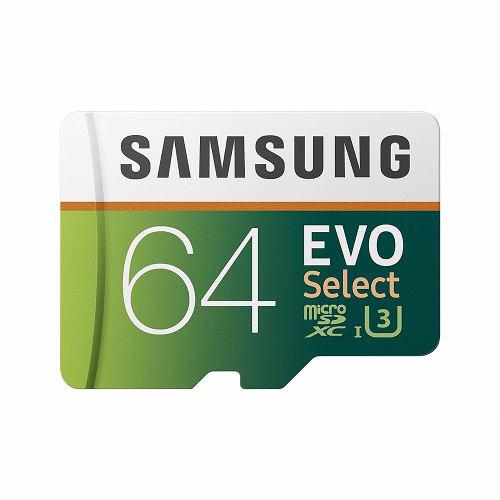 Memoria 64gb Samsung Evo Select Micro Uhs3 100mb/s La+rapida