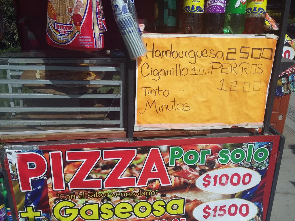 Vendo Carrito de Pizza Y Hamburguesa