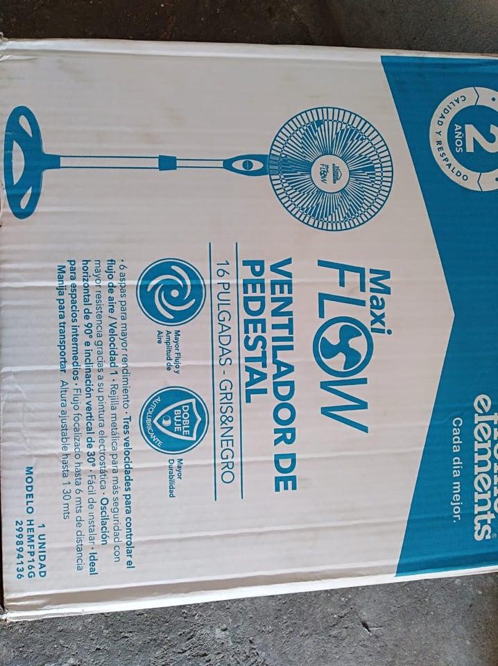 VENDO VENTILADOR DE PEDESTAL NUEVO