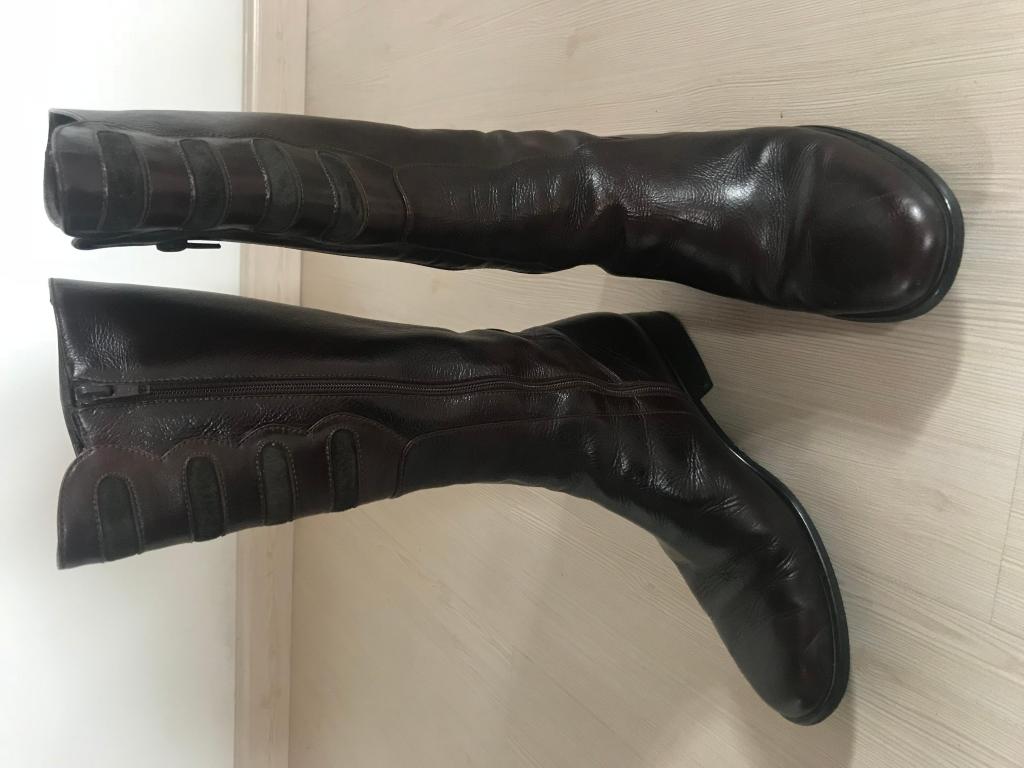 Botas Cuero Mujer Seratto