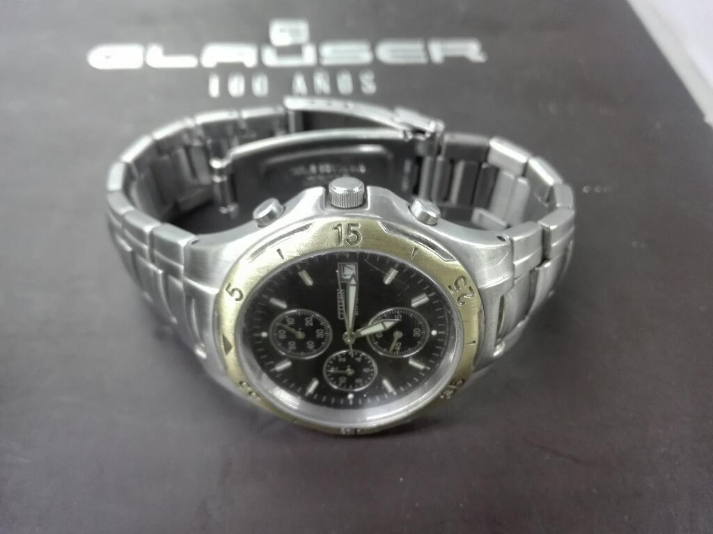 Hermoso Reloj Marca Citizen Cronografo.