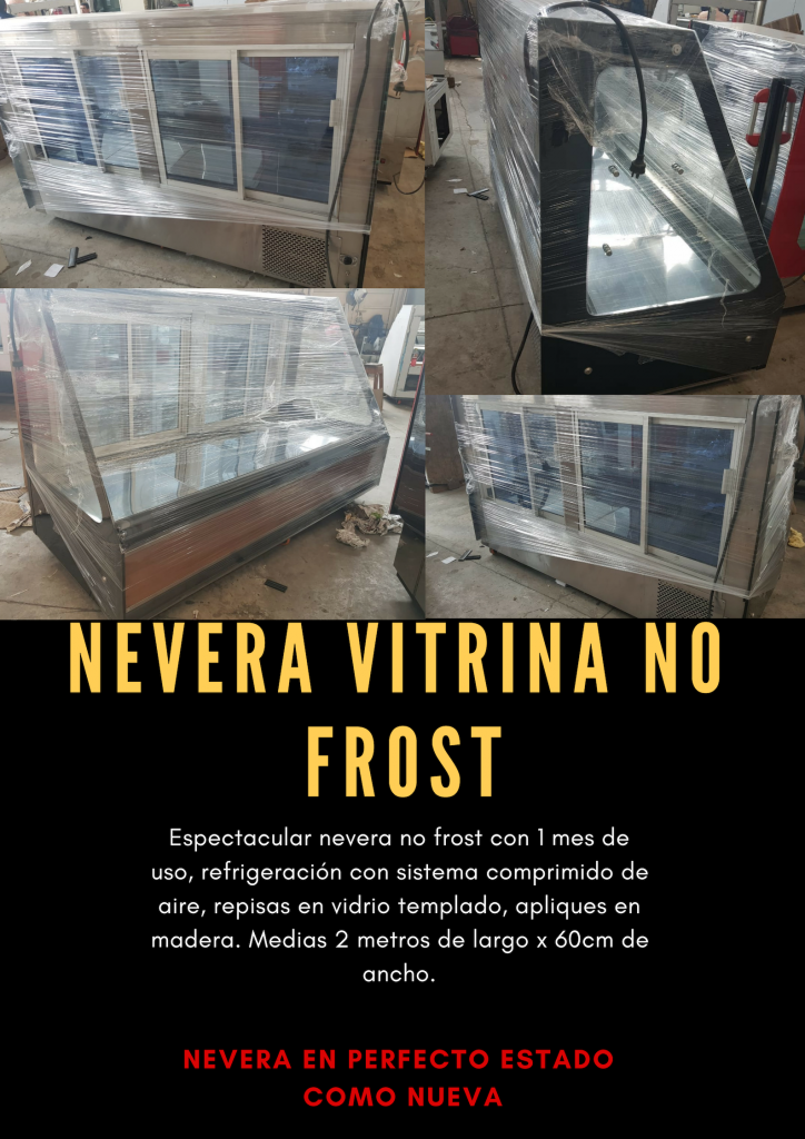 NEVERA VITRINA NO FROST