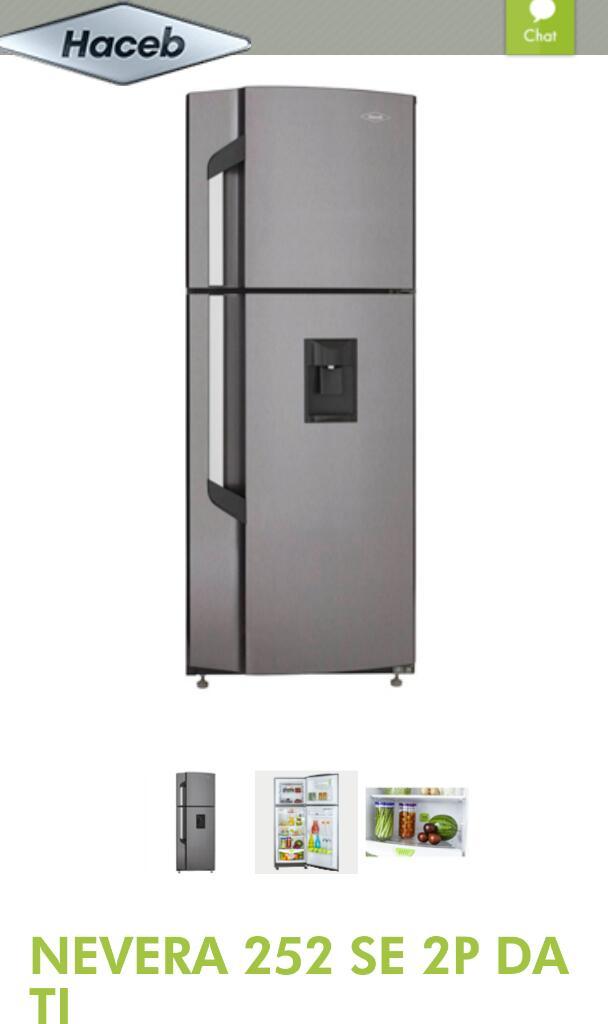 Refrigerador Dn52 sin Escarcha Dos Puert
