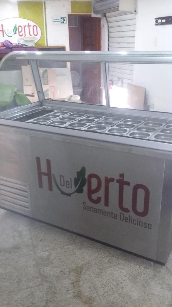 congelador, refrigerador mostrador