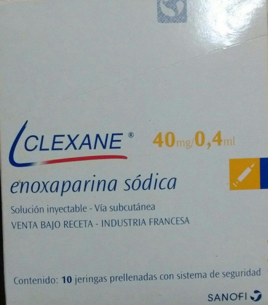 Enoxaparinas de 40mg