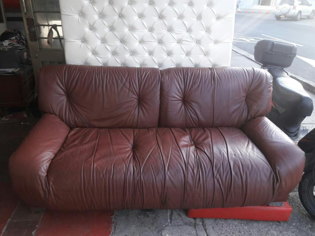 Sofa en Cuero 