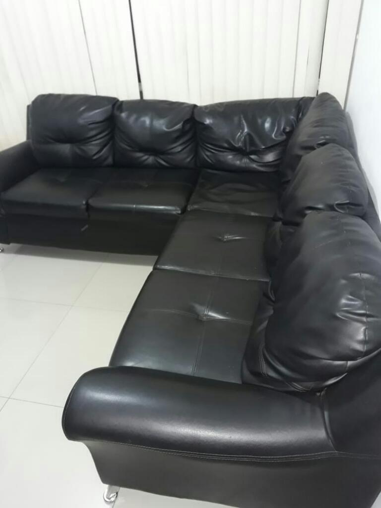 Sofa en L en Ecocuero