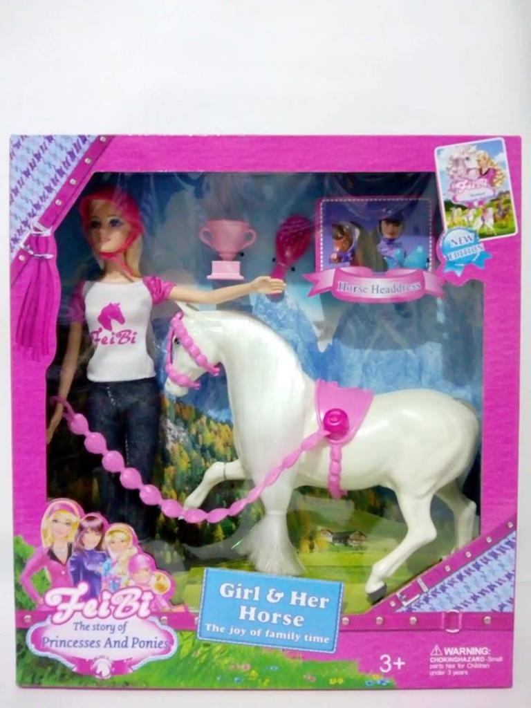Barbie con Corcel
