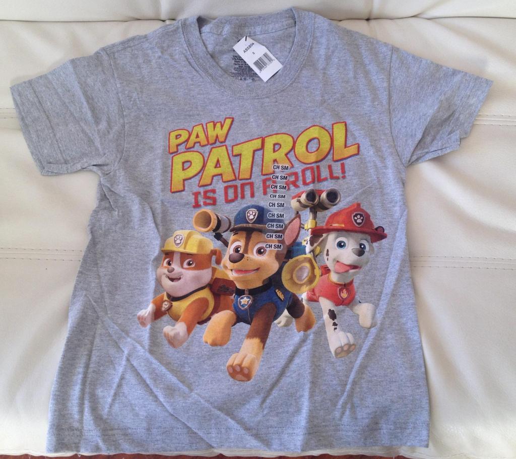 Camiseta Niño Paw Patrol Talla 8
