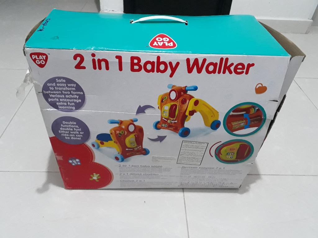 Carrito. 2 en 1. Andadera