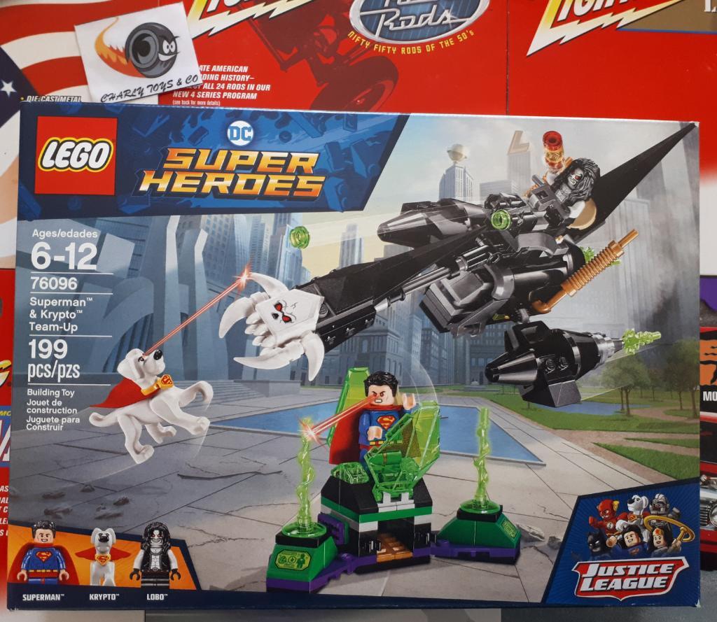 Lego Super Heroes Super Man Y Krypto