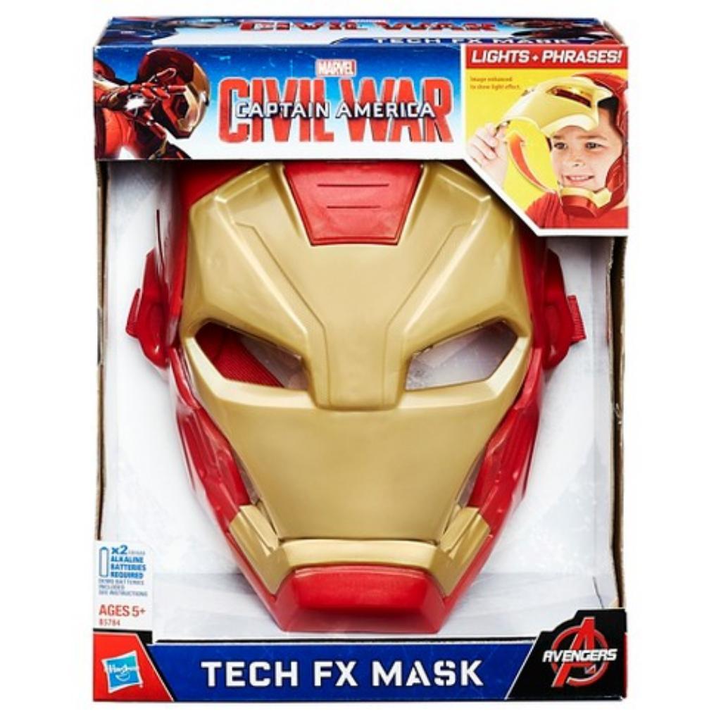 Mascara Iron Man con Luces Y Sonido
