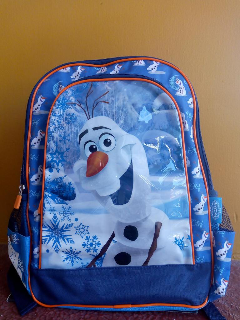 Morral Escolar Grande Frozen Olaf