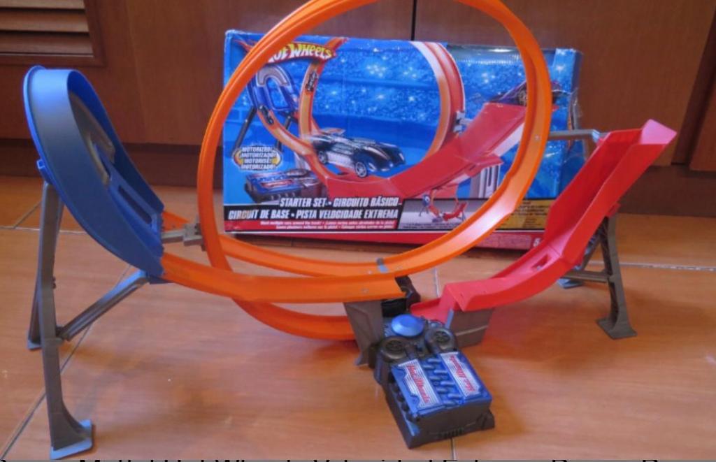 Pista Hot Wheels velocidad extrema