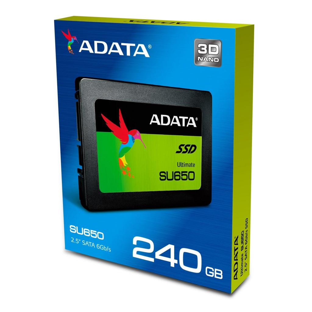 Disco Solido SSD Adata 240gb SU650 Sata