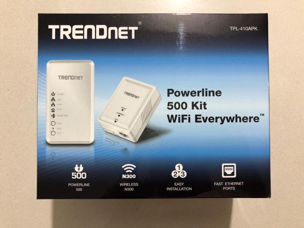 Trendnet Powerline 500 Av Kit Extensor Wifi