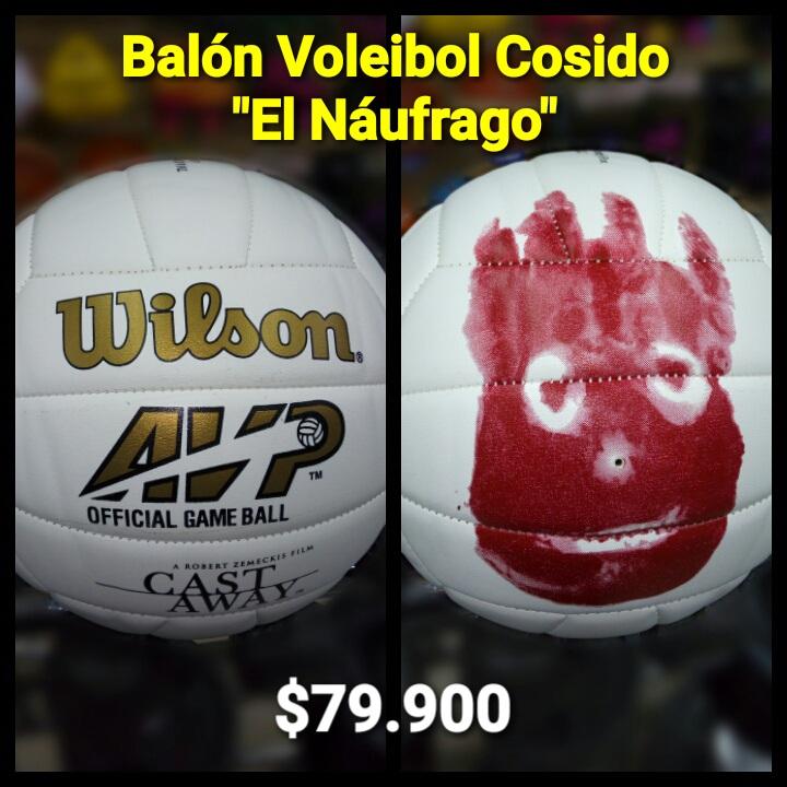 BALÓN VOLLEY WILSON EL NAUFRAGO COSIDO