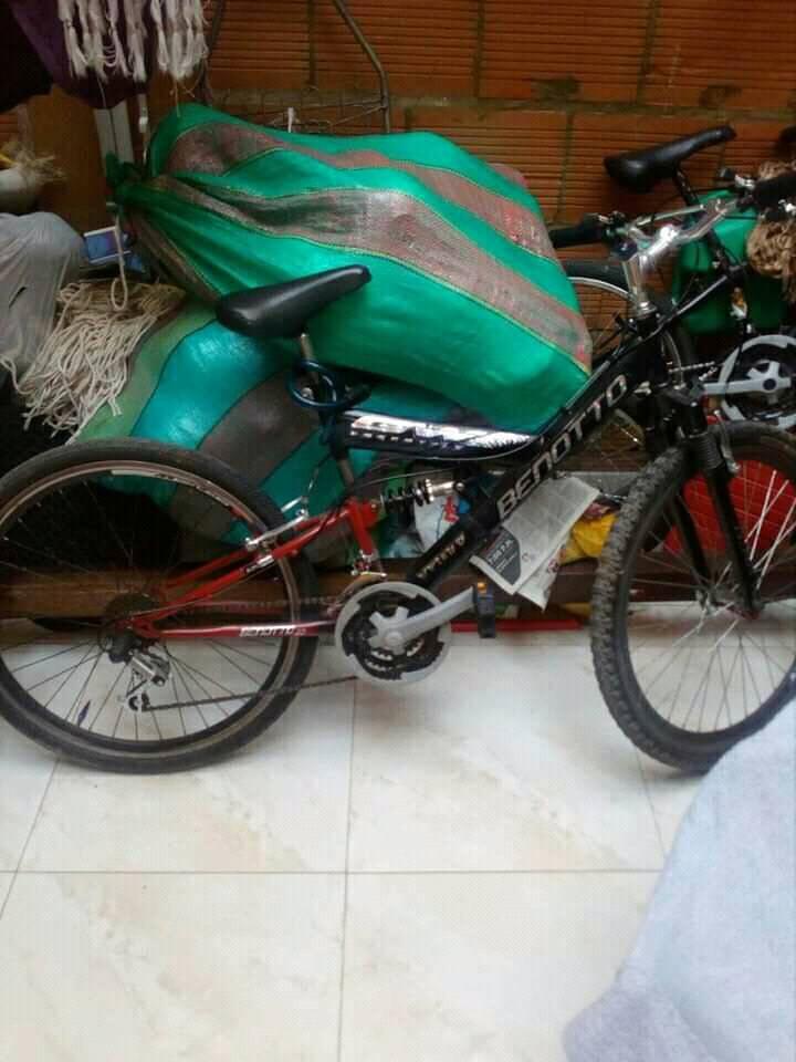 vendo cambio bicicleta doble suspencion todo terreno ganga