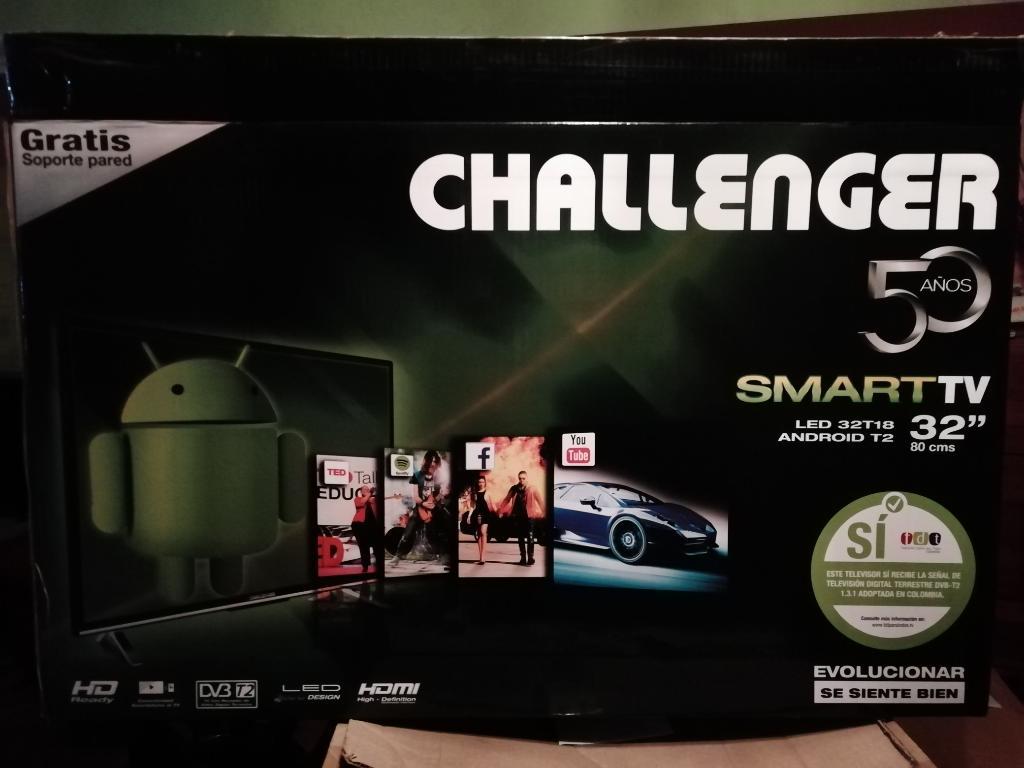 Tv 32 Smart Tv Android T2, Challenger