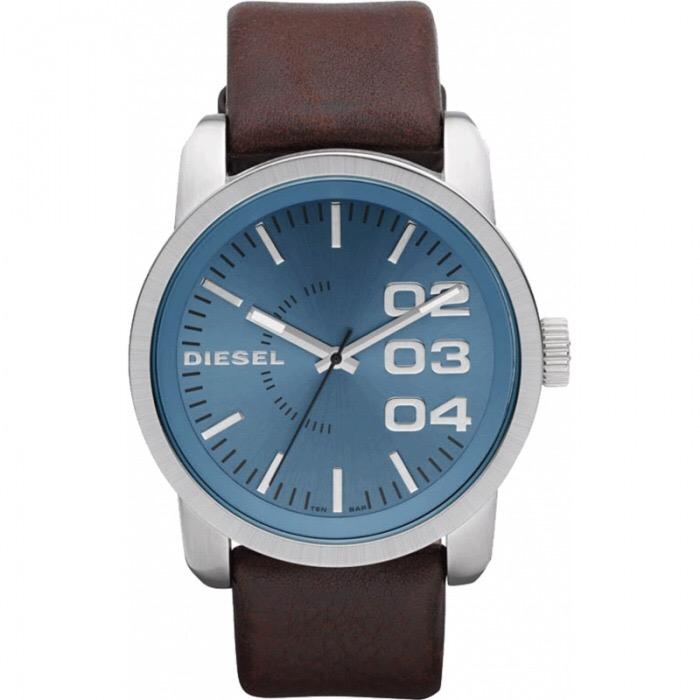 Reloj Diesel Dz  - Pulso Cuero Cafe